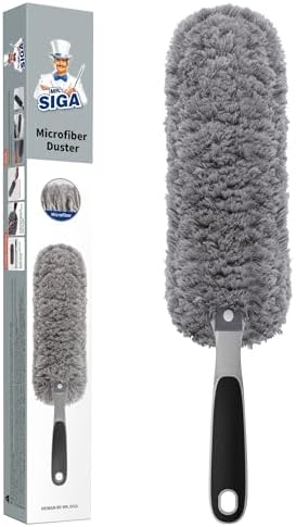 MR.SIGA Lint Free Microfiber Duster, Washable Duster by MRSIGA