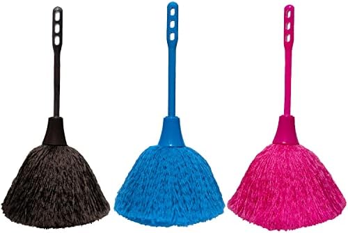 3 Pack Hand Grips Fluffy Microfiber Delicate Duster, Mini Washable Dusting Brush by BetterproductsBetterlife