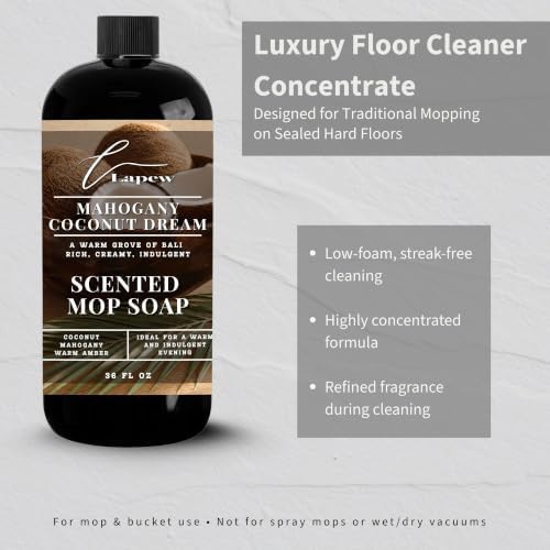 Lapew Mahogany Coconut Scented Mop Soap - Image 2