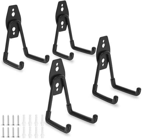 ENUODA Garage Hooks Heavy Duty Garage Storage Hooks Utility Steel Wall Mount by ENUODA