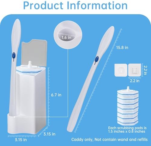 2 Pack Holder for Clorox Toilet Wand, Compatible - Image 5