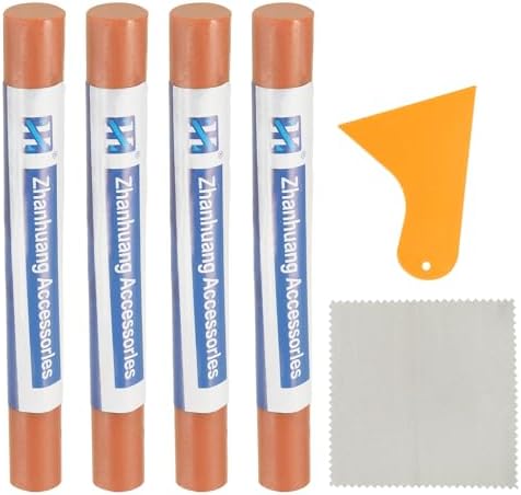 uxcell 4Pcs Wood Filler Sticks, Wood Repair Kit by uxcell