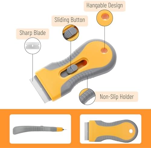Bates- Razor Blade Scraper Set, 3 Pack, Razor Scraper Set - Image 6