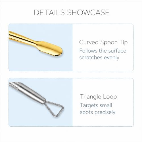 Scratch Off Lottery Tickets Tool, Dual Head Scraper to Prevent Nail Damage - Image 6