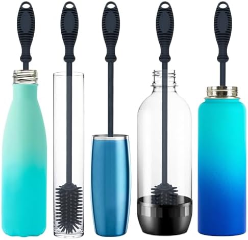 Kitchiny Silicone Bottle Brush 12.5 inch - Image 3