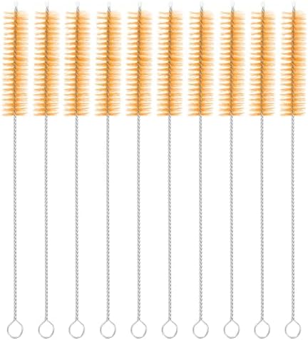 uxcell 10Pcs Drinking Straw Cleaning Brushes, Sippy Cup, Bottle and Tube by uxcell