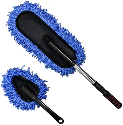 2 PCS Microfiber Car Duster, Scratch Free Auto Exterior Interior Large Dusting by Sylvil