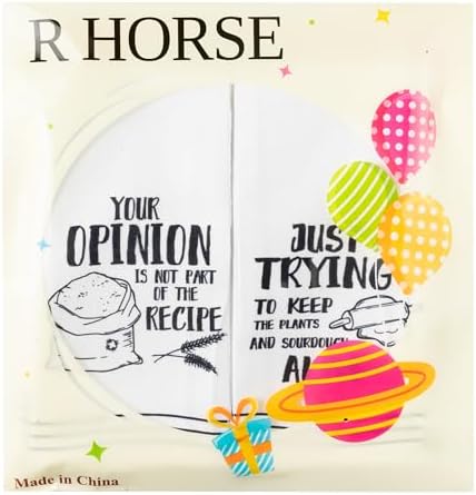 R HORSE Funny Baking Kitchen Dish Towels - Image 6