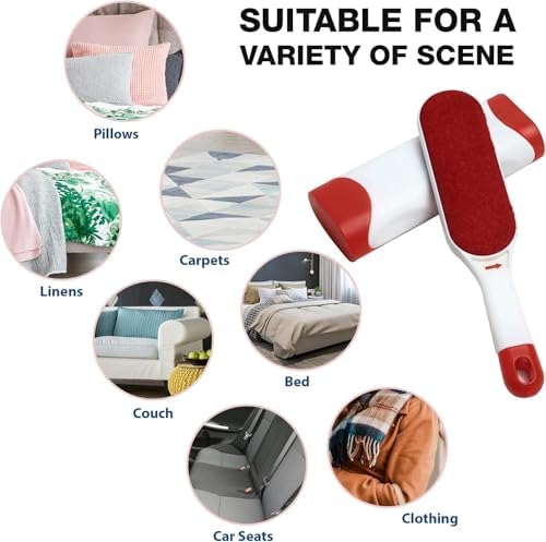 Pet Hair Remover: Reusable Dog Cat Lint Brush - Image 4