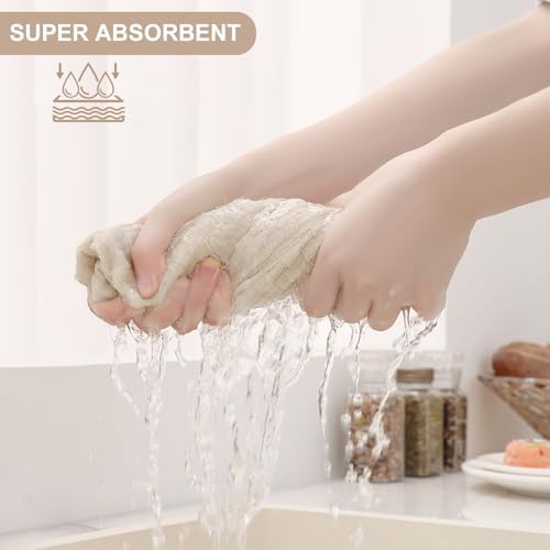 Homaxy 100% Cotton Terry Dish Cloths - Image 4