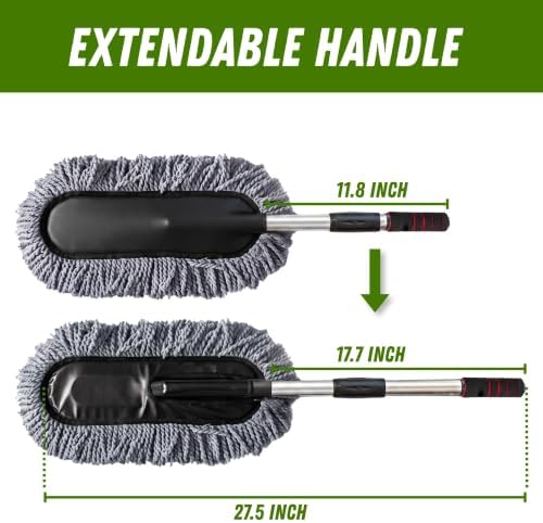 Microfiber Car Duster Cleaning and Car Dash Brush Supplies - Image 6
