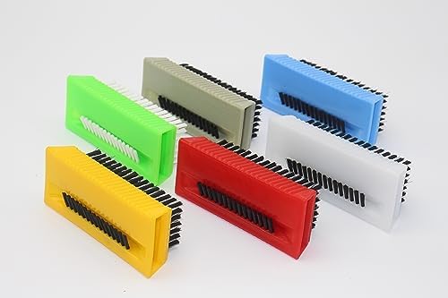 6 Pieces Hand Scrub Brushes for Cleaning Fingernail Nail Brush Soft for Men Non by NEMCUHE