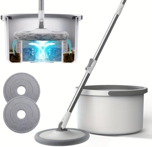 Spin Mop and Bucket System by Unknown