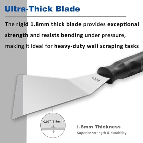 CHILI TOOLS 4 Inch Bent Stainless Steel Chisel Pole Scraper - Image 4