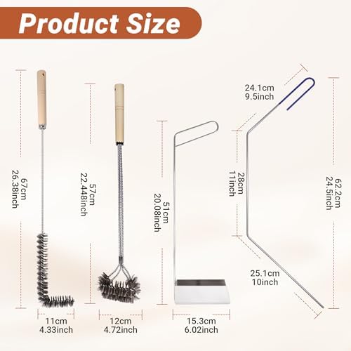 4 PCS Fryer Cleaning Tools - Image 2