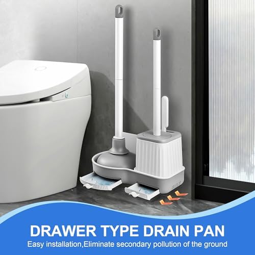 Silkyhose 2Pack Toilet Brush & Plunger Set - Image 3