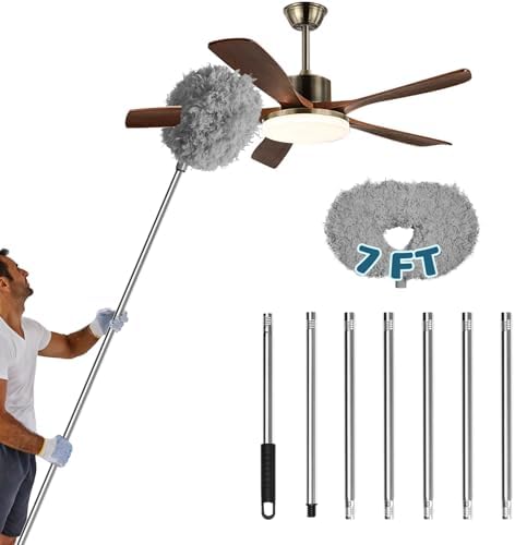 Storystore Ceiling Fan Cleaner Duster, Adjustable Microfiber Duster by Storystore
