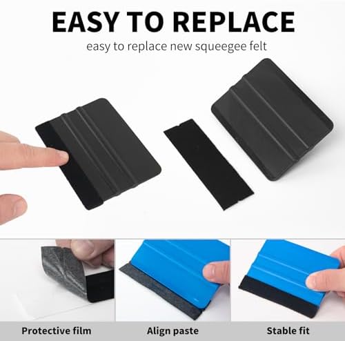 AMZDEPOT Squeegee for Vinyl, 4 Inch - Image 5