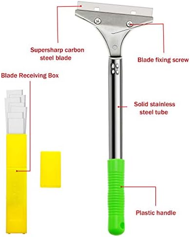 Mudder 4 Inch Razor Blade Scraper Tool Floor Wallpaper Paint - Image 2