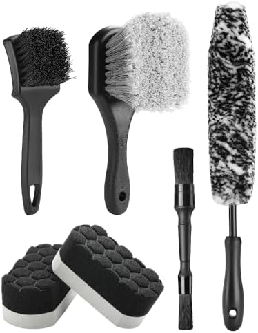 Fantasticlean 6PCS Car Wheel Brush Kit by Fantasticlean
