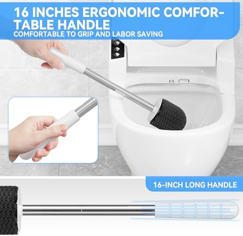 TRENTI Toilet Brush and Holder Set - Image 4