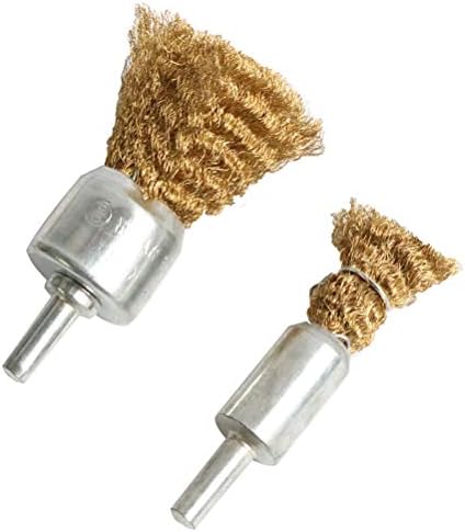 FPPO 5pcs Brass Wire Wheel Brush Kit - Image 4