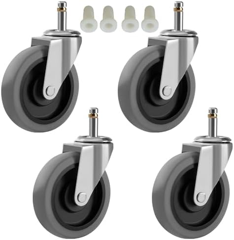 RILIDRI 4-Inch Swivel Stem Caster by RILIDRI