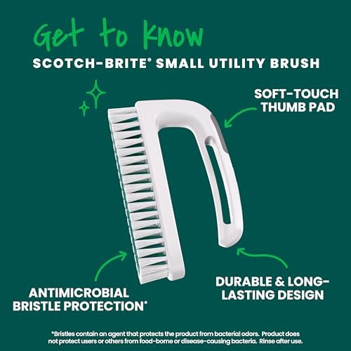 Scotch-Brite Small Utility Brush, 1 Pack - Image 4