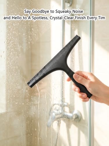 Shower Squeegee for Shower Glass Doors, 10 Inch - Image 2