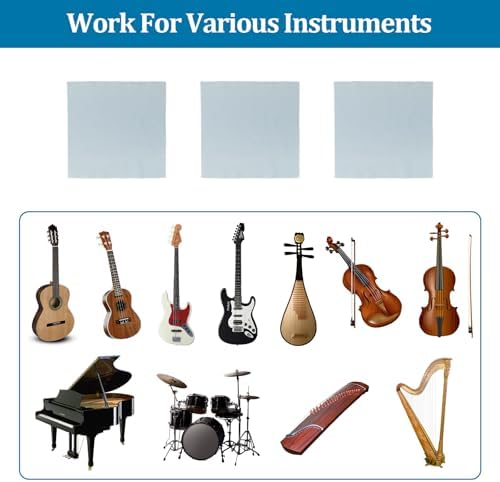 Instruments Cleaning Cloths, String Instrument Polishing Cloth, Flute Cleaning - Image 5