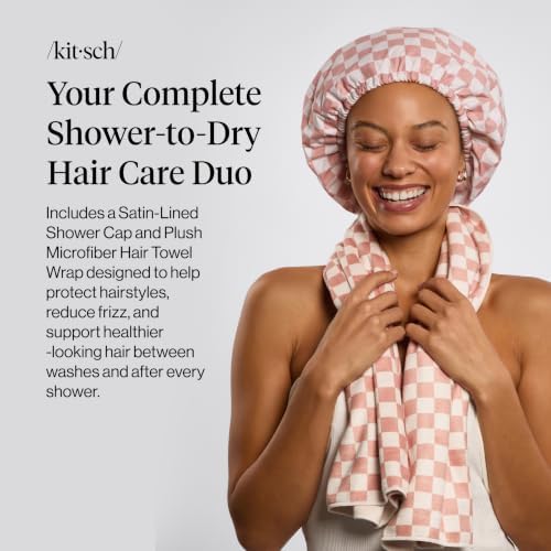 Kitsch XL Microfiber Hair Towel Wrap - Image 2