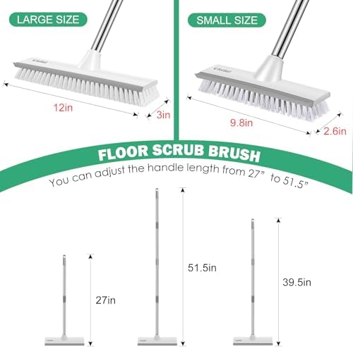 SetSail 12-in Wide Floor Scrub Brush - Image 2