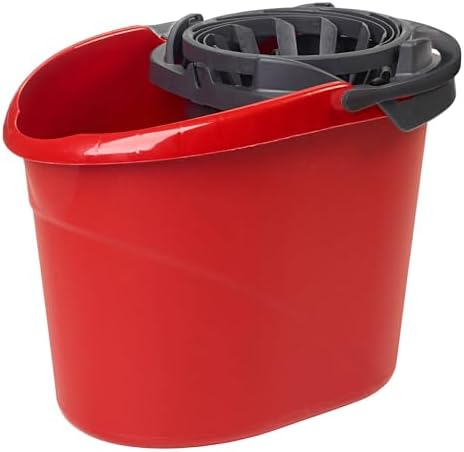 2.5-Gallon Mop Bucket with Wringing Mechanism by Unknown