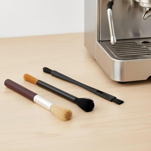 3PCS Coffee Grinder Cleaning Brush Set Espresso Machine Brush Cleaner Tool - Image 3