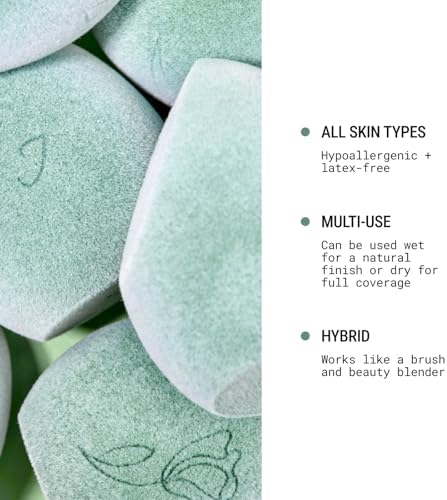 JUNO & Co. Microfiber Makeup Sponge, Dual Layer Technology - Image 5