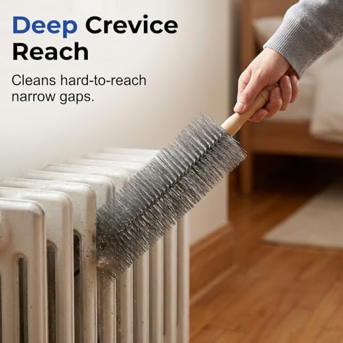 Fan Cleaner Brush, Bendable Dusting Brush，Blue - Image 5