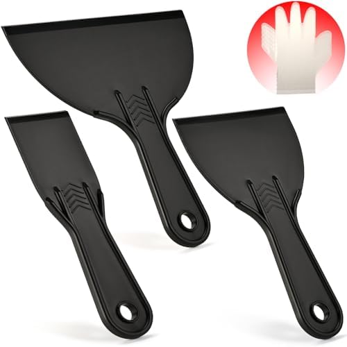 Plastic Putty Knife Set – 2" 4" 6" Spackle Knives & Paint Scrapers by Unknown