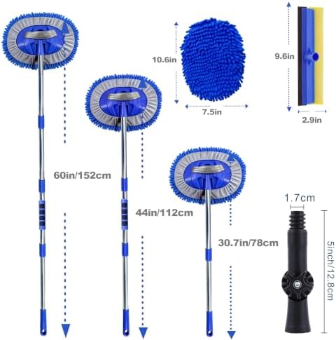 60" Car Wash Brush Kit - Image 2