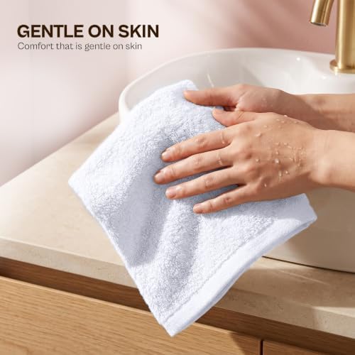 Utopia Towels 24 Pack Washcloths, 12x12 In, 100% Cotton - Image 2