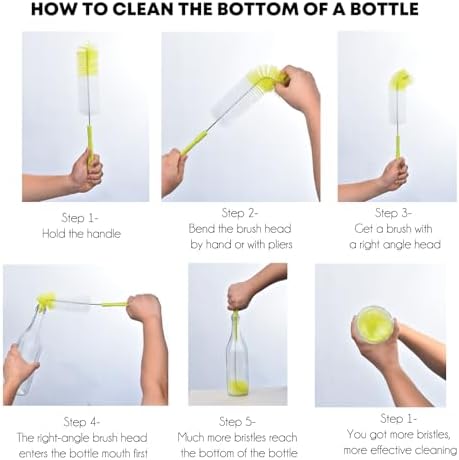ALINK 16 inch Long Bottle Brush Cleaner - Image 3