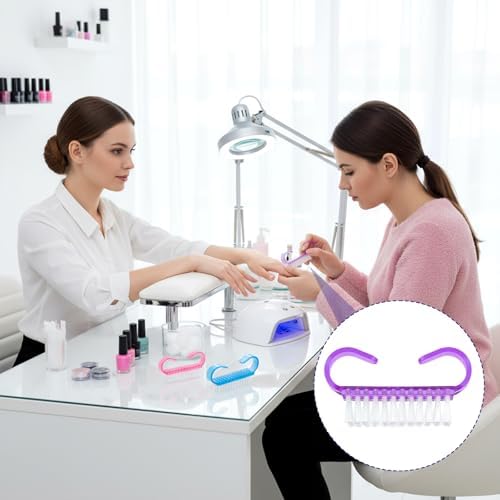 420 Pcs Handle Grip Nail Brush Bulk, 5 Colors Nail Scrub Brush - Image 6