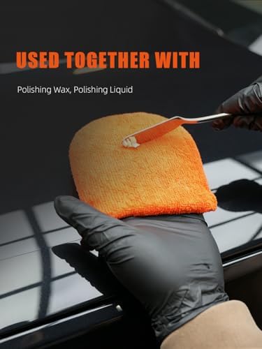 Microfiber applicator pad, Microfiber Sponge, SPTA 10Pcs Ultra-Soft Microfiber - Image 6
