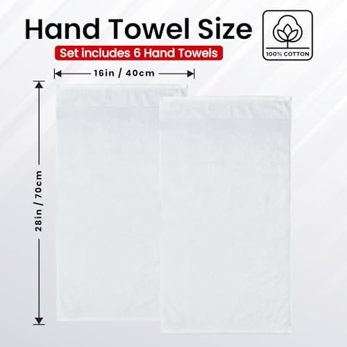 Infinitee Xclusives 100% Cotton Hand Towels - Image 3