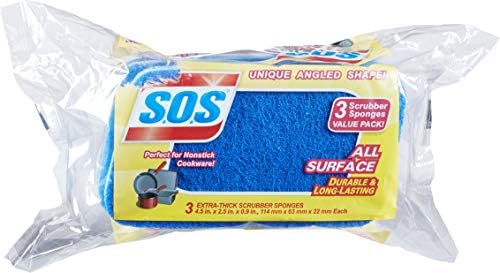 S.O.S All Surface Scrubber Sponge - Image 2
