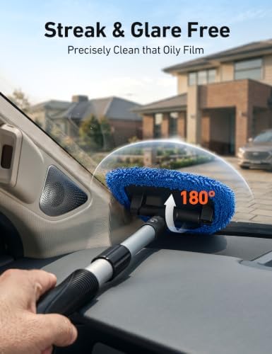 AstroAI 26" Super-Long Windshield Cleaner Tool & Car Interior Detailing Kit - Image 3