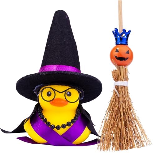 Halloween Duck Car Ornament, Rubber Duck Car Dashboard Decor by CoFuBcad