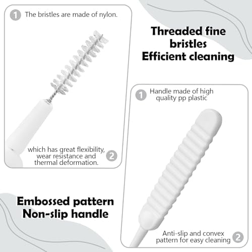 100 Pieces Mini Shower Head Cleaning Brush Multifunctional Gap Hole - Image 3