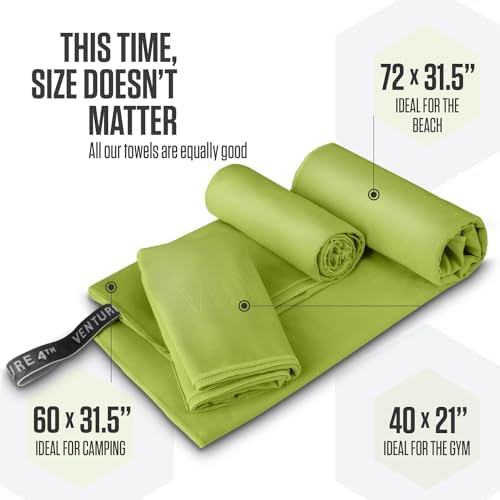 VENTURE 4TH Quick Dry Microfiber Towel - Image 7