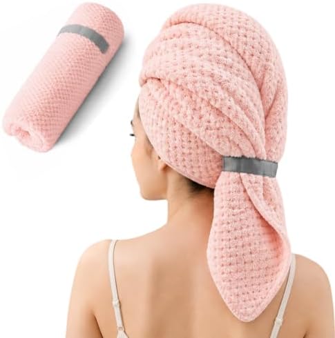 Large Microfiber Hair Wrap Towel by Netcken