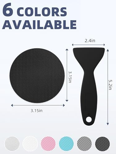 Secopad 24PCS Round Non Slip Bathtub Stickers - Image 2